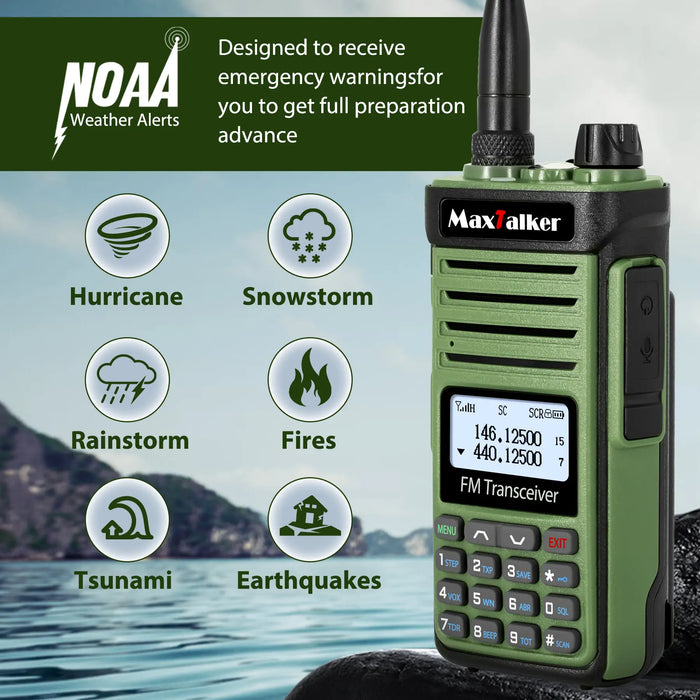 MaxTalker P15 Ham Radio Handheld | Professional Amateur Two-Way Radio